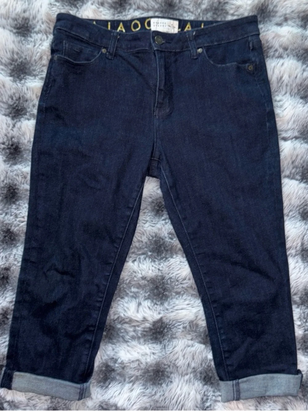 Bloome Street by Kate Spade Dark Blue Women’s Jeans - Classic Straight Crop